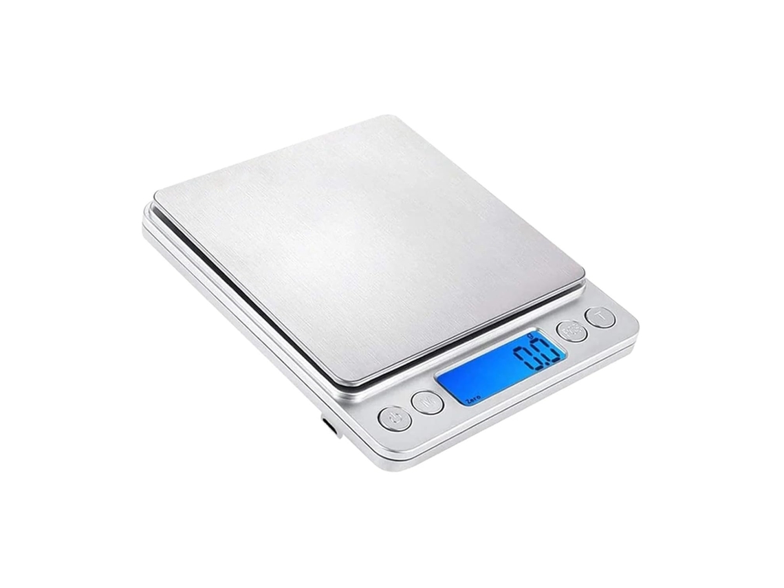 Balança De Cozinha Digital Multifuncional, Conjunto Com 2 Unidades De 2kg, Pesagem Precisa, Visor Lcd, Eletrônica, Para