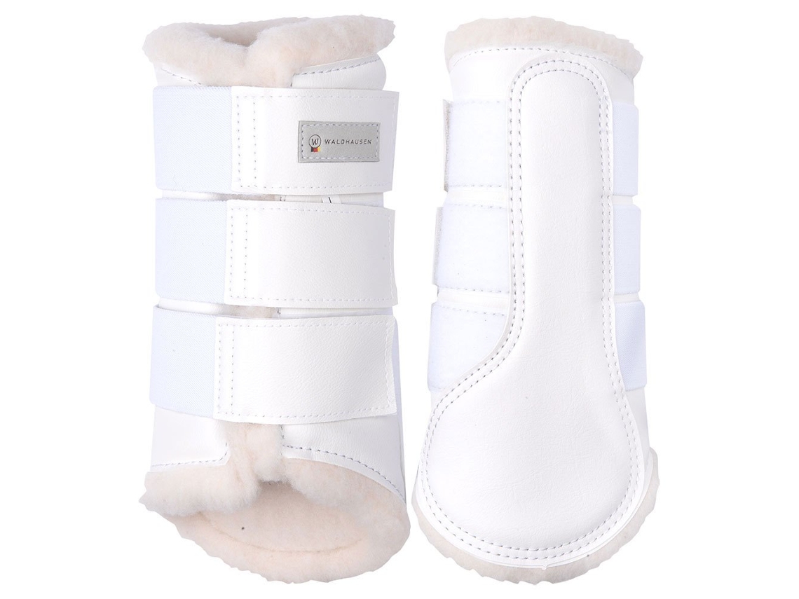 Botas de Tendão de Adestramento Soft Branco Lwaldhausen