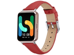 Pulseira Fina De Couro Para Samsung Galaxy Fit3
