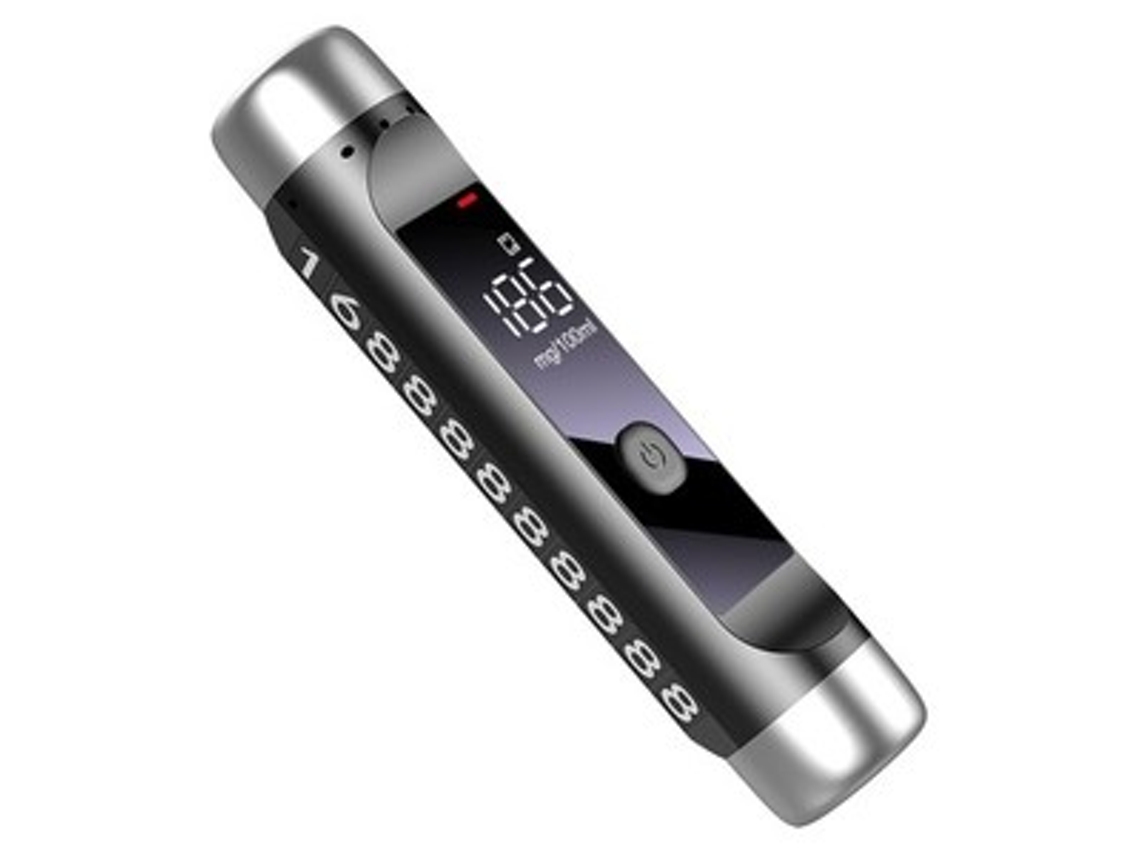 Bafômetro Profissional, Testador De Álcool Digital Portátil Para Motorista De Carro Zeuxo