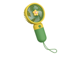 Ventilador De Mão Xiaomi Portátil Com Usb - Laxiscreed Leve, Recarregável E Ideal Para Levar A Qualquer Lugar