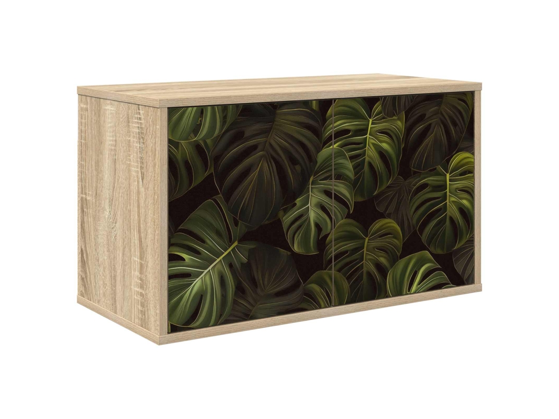 Vidaxl Armário De Tv Montado Na Parede Elburg 69 X 33 X 40 Cm