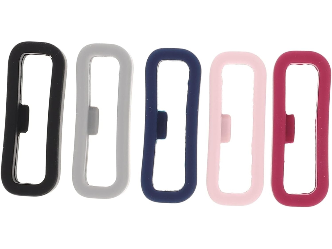 Conjunto De 10 Anéis De Silicone Para Fixação De Pulseiras De Relógio, Acessórios Duráveis E Flexíve Gokoco