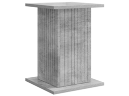 Conjunto 1 Suporte Moderno Para Plantas Vidaxl Cinzento Derivados De Madeira (30,5 X 30 X 43 Cm)