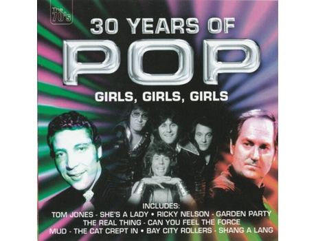 Cd 30 Years Of Pop Girls Girls Girls Musicbank Limited