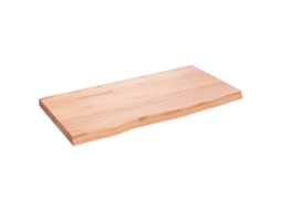 Table Top, Table Tops Vidaxl Marrom Madeira (80 X 40 X 4 Cm)