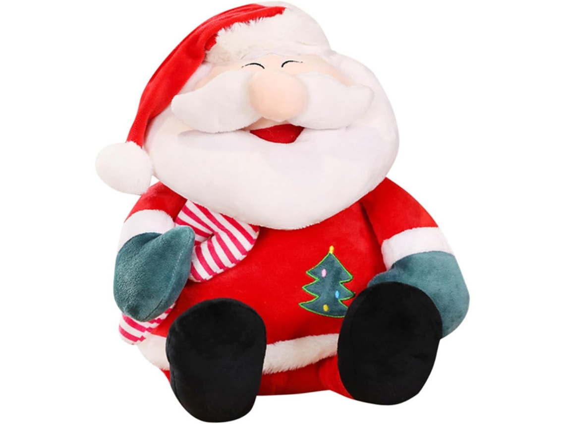 Boneco De Pelúcia Clássico Do Papai Noel, Brinquedo Noel Para