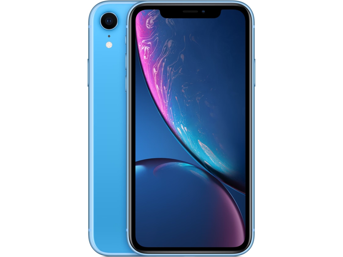 iPhone XR da Apple recondicionado (com sinais de uso), 256 GB, azul.