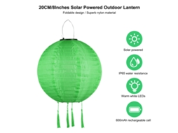 2026 lâmpada Pendente Solar Led para Exterior com Lanterna Decorativa Ip65 Resistente À Água 8 Polegadas para Jardim Pátio Festa Casamento