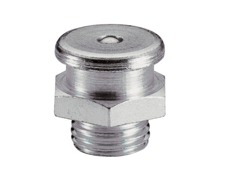 UMETA-4402263-25-25 Graxeiras Retas De Cabeça Chata Din 3404 Tipo M22/L (Aço R.3/8'-19 Bspp X L.28 X Ø22)