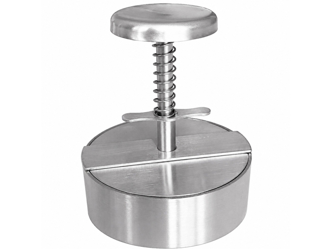 Prensa Para Hambúrguer Em Aço Inox 304, 11 Cm, Antiaderente, Fácil De Limpar, Hambúrgueres Caseiros