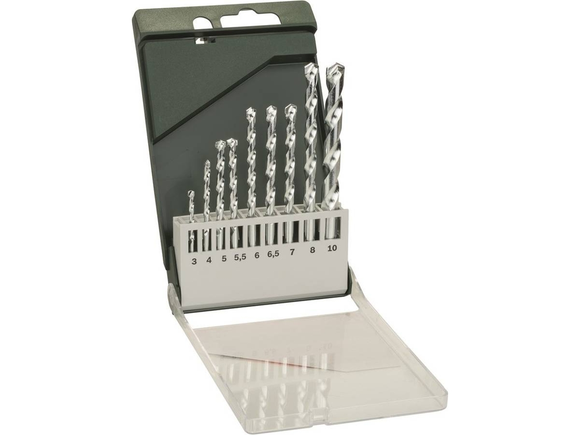 Conjunto de Brocas BOSCH Iso 5468 (9 peças)
