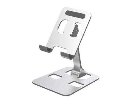 Suporte Portátil De Alumínio Para Celular E Mesa