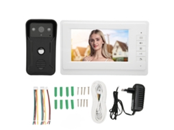 Campainha De Porta Com Vídeo 7 Polegadas Hd