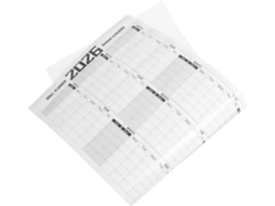 Calendário De Parede Grande Para Escrever E Apagar, Sem Data, Formato Grande, Superfície Laminada, Reutilizável, Gokoco