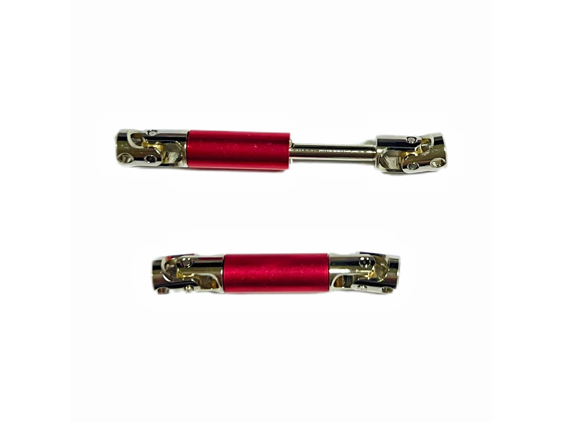 Veio Transmissão em Metal Automóvel Rc Rock Crawler Ldrc 18401 18499 1/18, Vermelho, 2 Unid. Acessórios Substituição Veículos e Modelos. MDUG