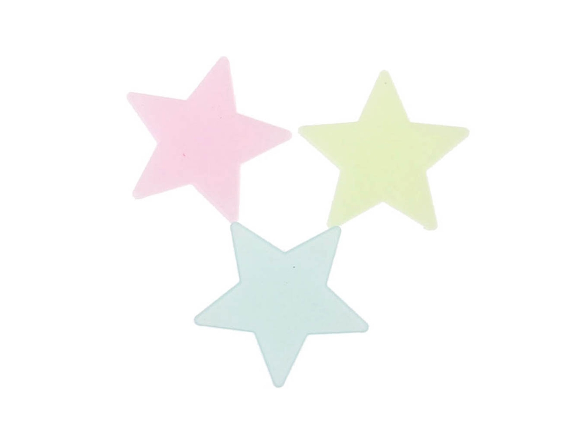 Stickers LAXISCREED Estrelas Brilhantes Parede Infantil