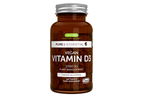 Igennus Pure & Essential Vegan Vitamin D3 1000 IU 365's