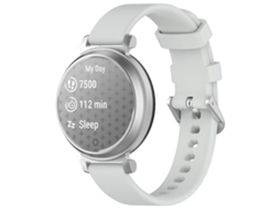 Pulseira Para Garmin Lily 2 - Silicone - Fivela Prateada - Liberação Rápida
