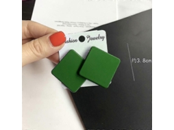 2026 aretes de Cor Sólida, Aretes de Stud de Acrílico Redondo para Mulher