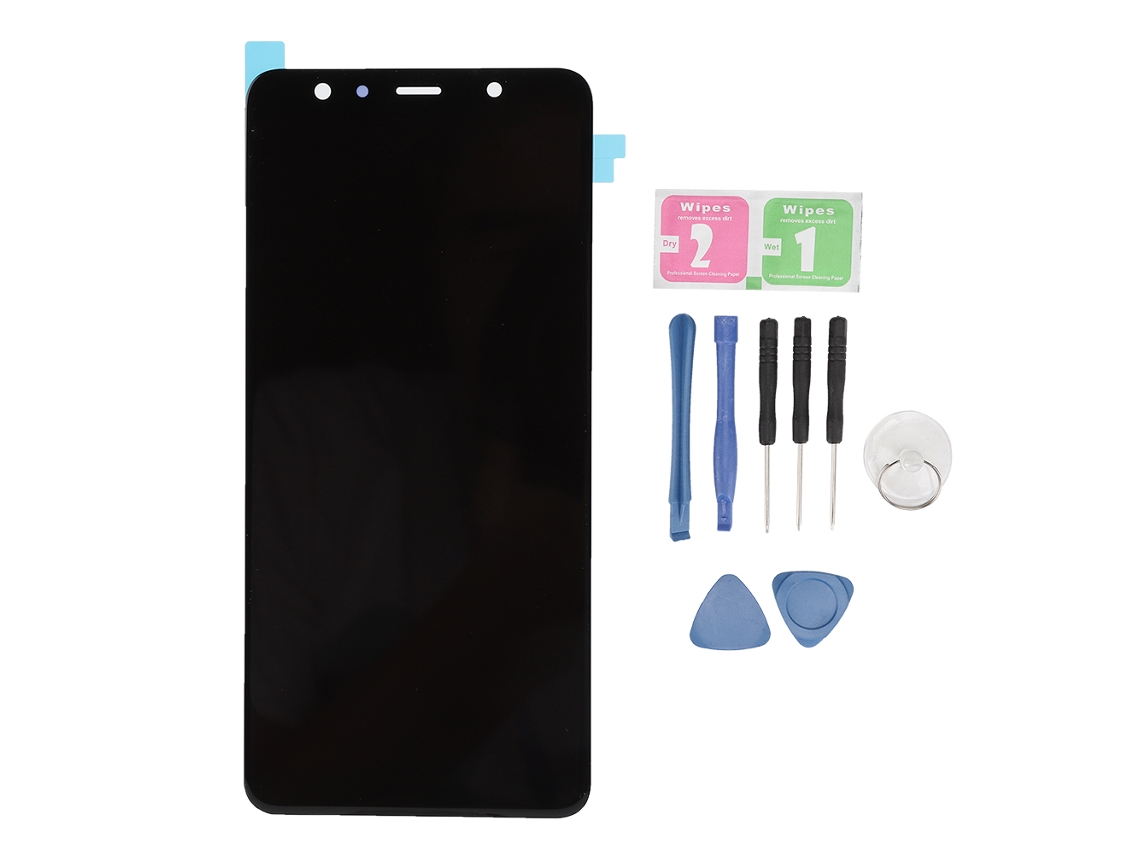 Tela Lcd Touch LAXISCREED Samsung A7 2018 A750 Preta