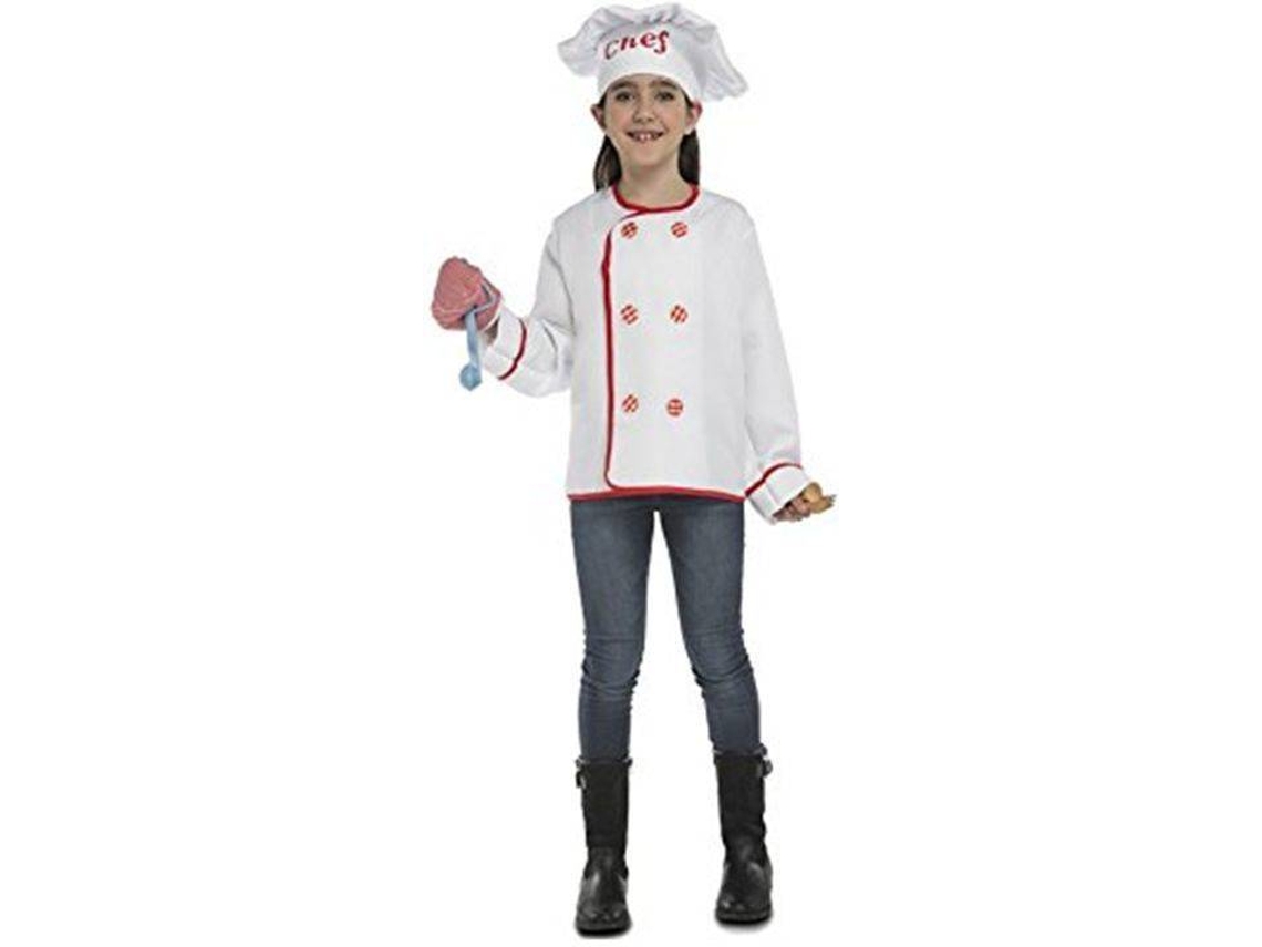 Fato de Menina VIVING Cozinheiro (Tam: 5-7 Anos)