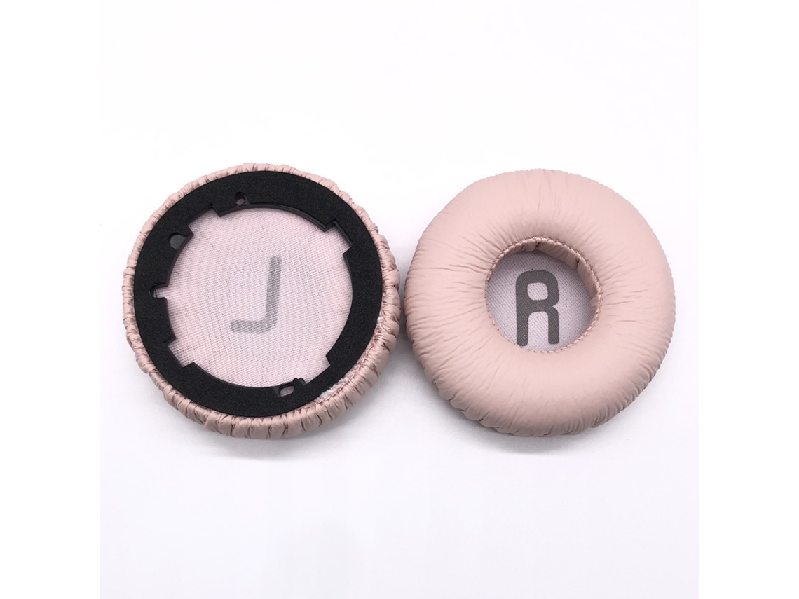 Almofada Para Auscultadores Jbl Tune600bt De Orelhas De Espuma Macia Rosa Com Compartimentos Para Cartões