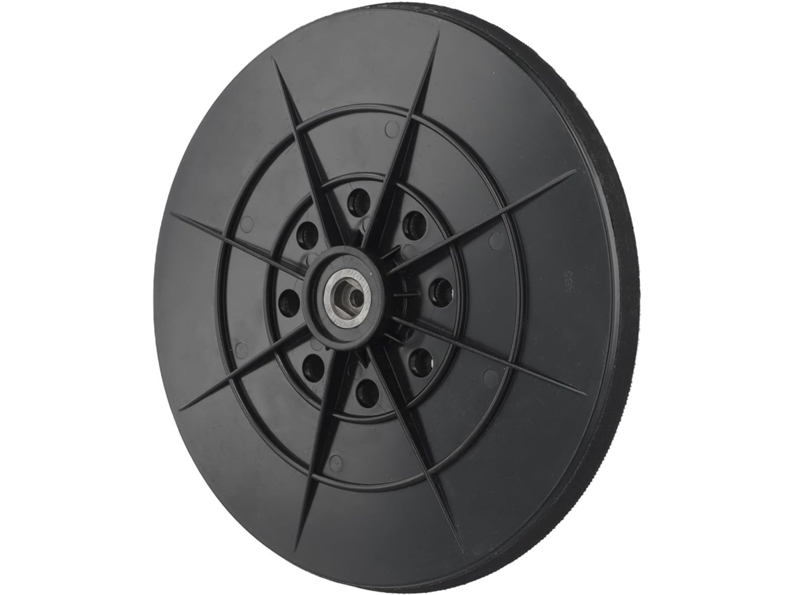 Base De Apoio Para Lixadeira Drywall 9 Polegadas 215mm Diâmetro Com 8 Furos E Rosca 6mm Compatível Diversas Lixadeiras
