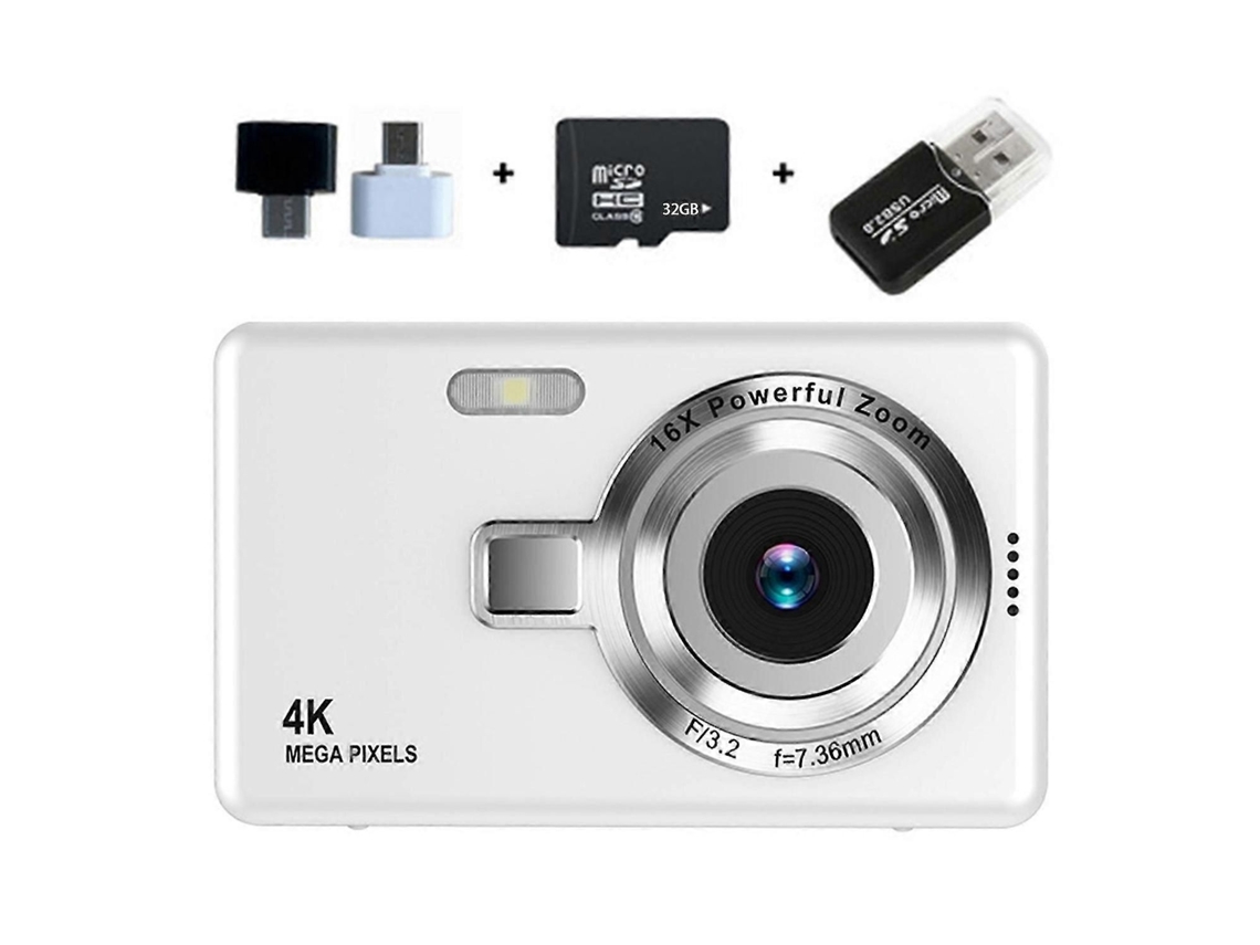 Mini Câmera Digital de Bolso com Zoom de 16x Câmera Pequena para Fotografia Ao Ar Livre TAISHENGDA