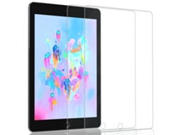 Kit com 2 películas para iPad (9,7") 6ª geração, vidro temperado 9H-3D