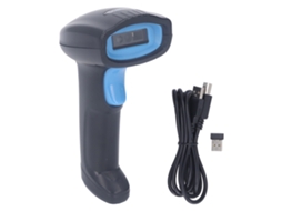 2026 leitor de Códigos de Barras 1d Sem Fio 2.4g Bluetooth Usb 3 em 1 Portátil para Caixa de Supermercado Express