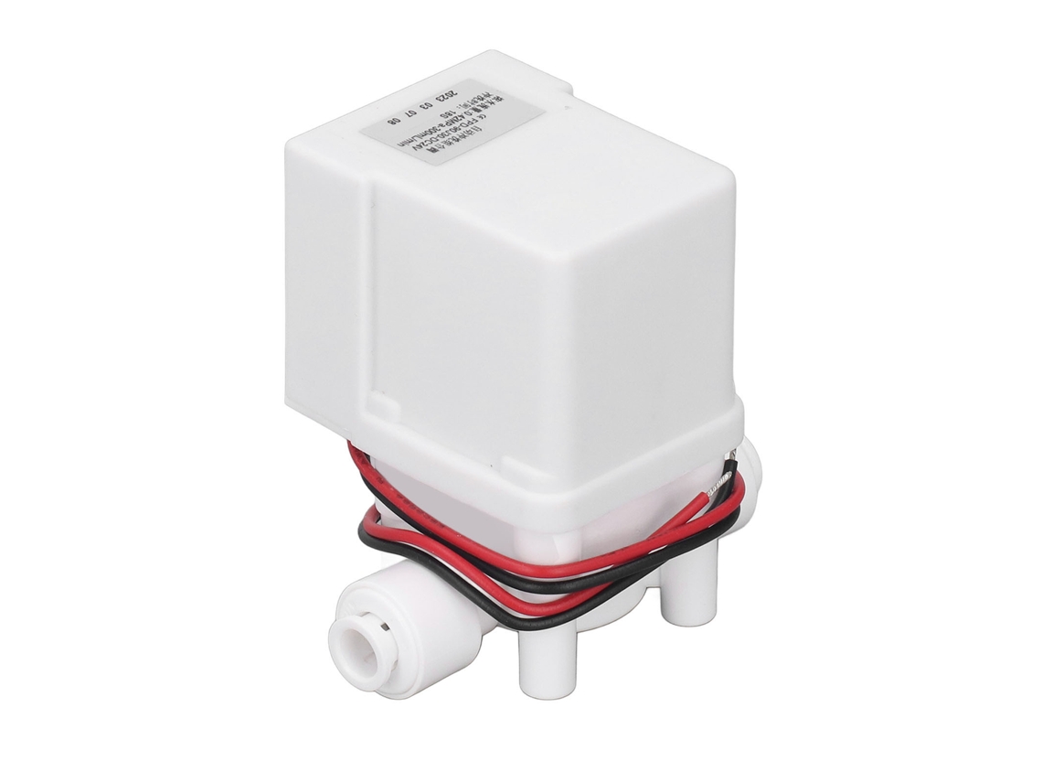 Válvula Solenoide Eléctrica De 1/4 Polegada Para Purificador De Água, 24v Cc, Diafragma, Descarte De Água Residual