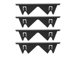 4pcs Tampa para Espaços de Fogareira com MARCA