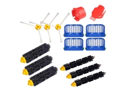 Kit de acessórios de substituição para Irobot Roomba Série 600 675 690 680 671 652 650 620 Vac Parte Filtro Rolo Escova 15 P