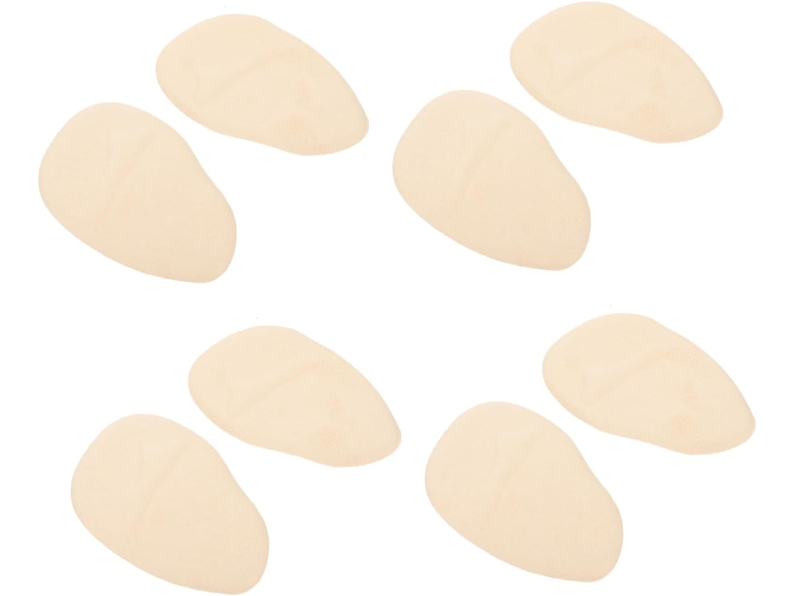 Valiclud 4-pares De Palmilhas Silicone Confortáveis E Antiderrapantes Para A Parte Frontal Do Pé, Ideais Para Sapatos