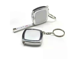 Chaveiro De Fita Métrica Pequena De 2 Metros, Fita Métrica De Aço Pequena, Mini Fita Métrica Portátil Compacta Para Transportar Aquaforge