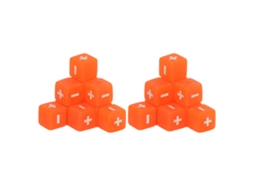 Conjunto de 20 Dados 16mm para Operações Matemáticas Business