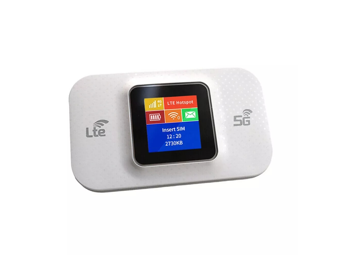 Router ELORY Wi fi Móvel 4G LTE, 150 Mbps, 3650 mAh