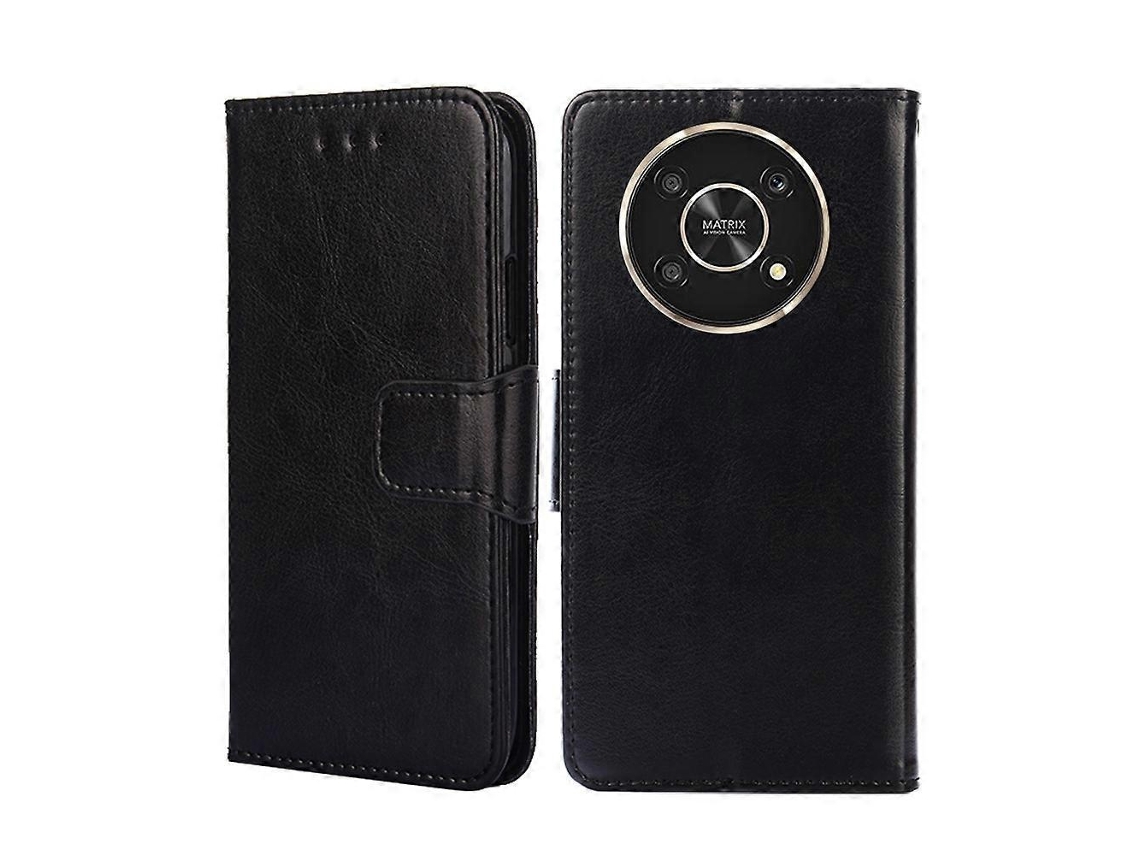 Capa De Celular For Honor X30 5g Em Couro Com Textura De Cristal