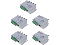Transceptor Balun de Vídeo Utp de 4 Canais 5x SFUSHOS