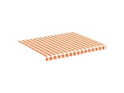 Conjunto 1 Tecido De Substituição Para Toldo Vidaxl Multicolor Tecido Poliéster (280 X 245 X 20 Cm)