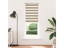 Maison Exclusive - Cortina De Zebra 90x200 Cm Largura Do Tecido 85,9 Cm Poliéster