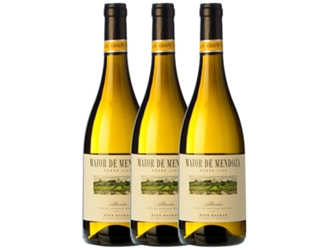 Vinho MAIOR DE MENDOZA Maior De Mendoza Sobre Lías Albariño Rías Baixas Crianza (0.75 L - 3 unidades)
