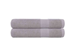 Towel, Towels Vidaxl Cinzeto Algodão (100 X 200 Cm)