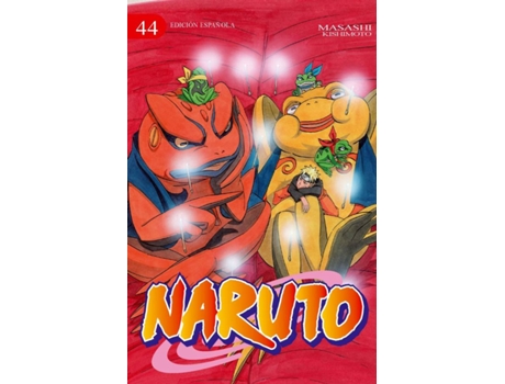 Livro Naruto Nº 44/72 de Masashi Kishimoto (Espanhol)