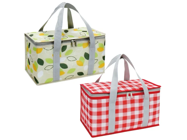 Duas Sacolas Térmicas Reutilizáveis, Dobráveis, Duráveis e Espaçosas para Compras DUREFORWARD (sem dimensões)