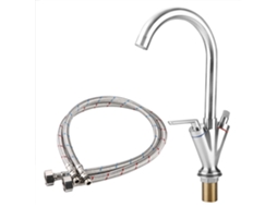 Torneira de Cozinha Nickel Plating Brushed | S/MARCA