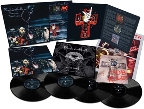 Black Sabbath Live Evil 4Lp Vinil Edição Deluxe WARNER RECORDS