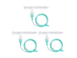 Kit De Substituição De Nebulizador, 3 Conjuntos Com Tubo E Bocal Compatível Doméstico