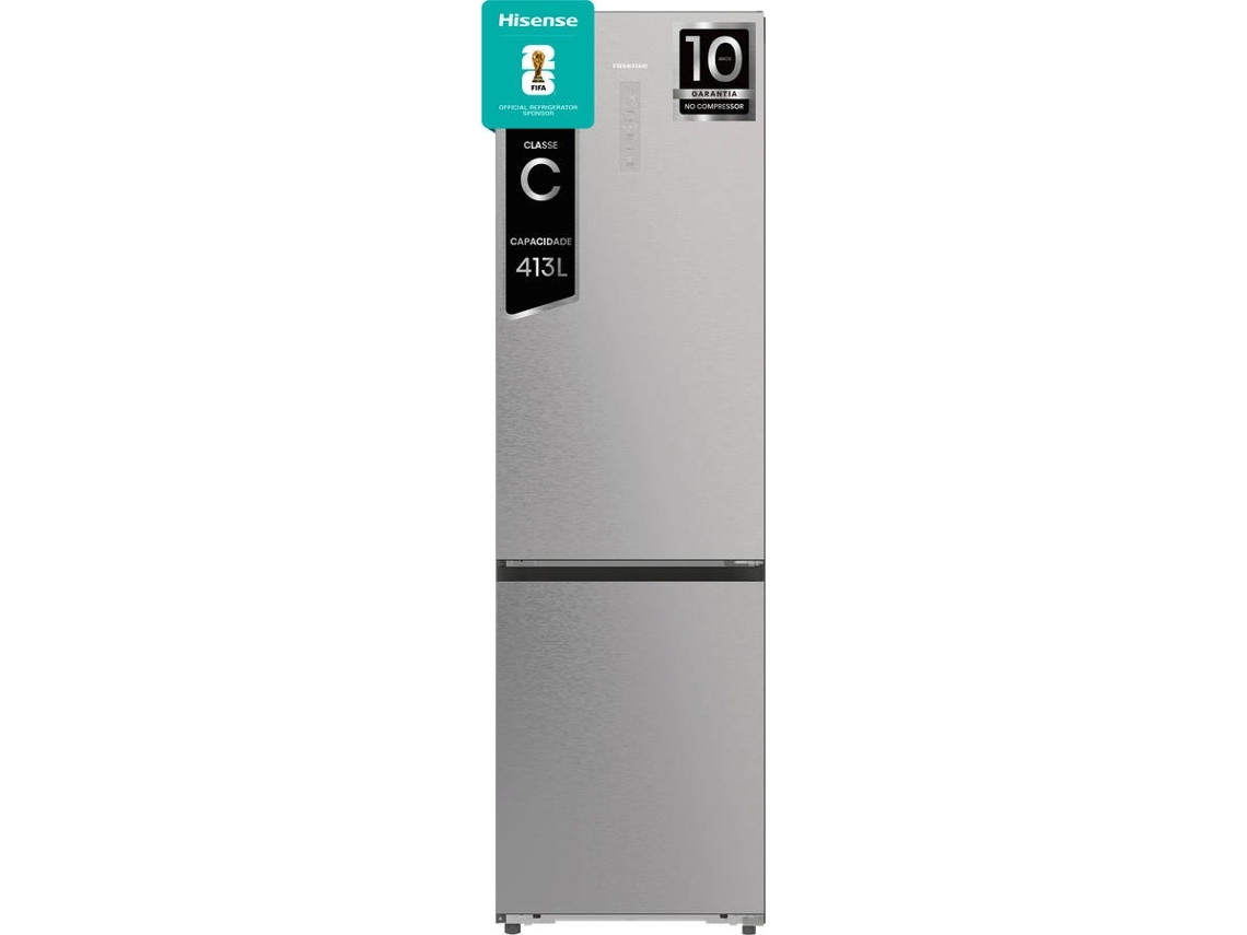 Frigorífico Combinado HISENSE RB5P410SACC (Outlet Grade B - No Frost - 203 cm - Classe C - Inox)